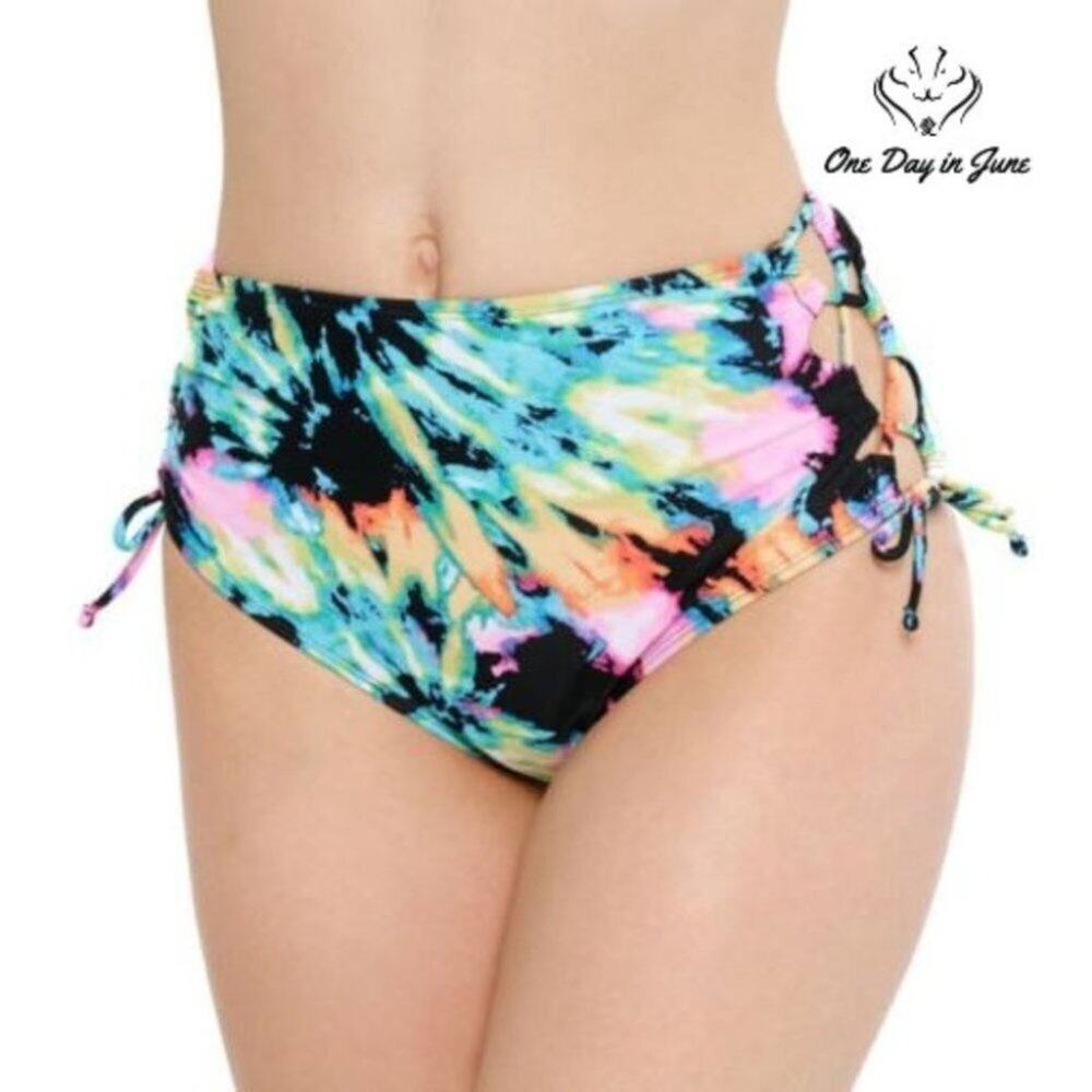Arizona Jean Co. Juniors Tie Dye Bikini Bottom Size M